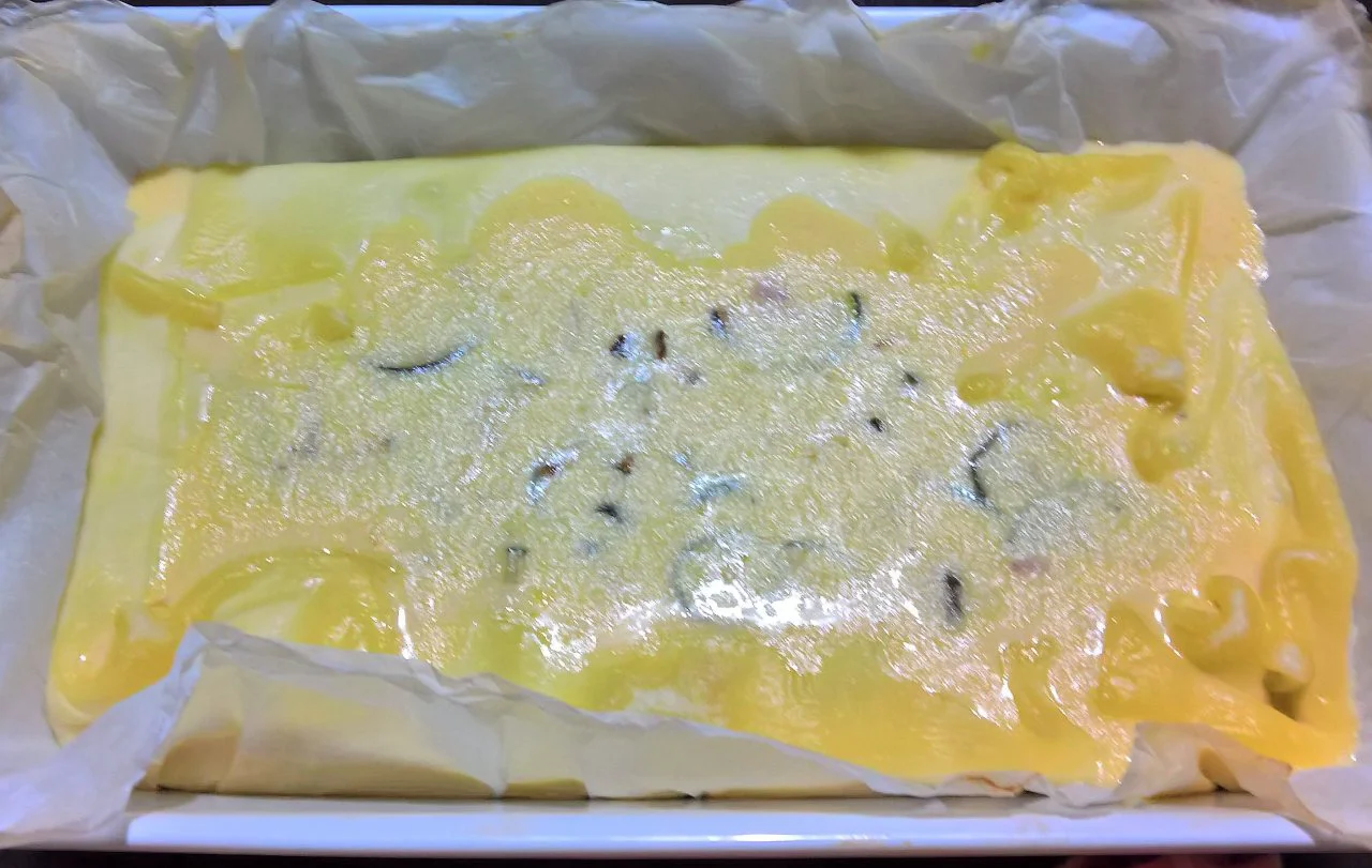sfogliata panna e zucchine